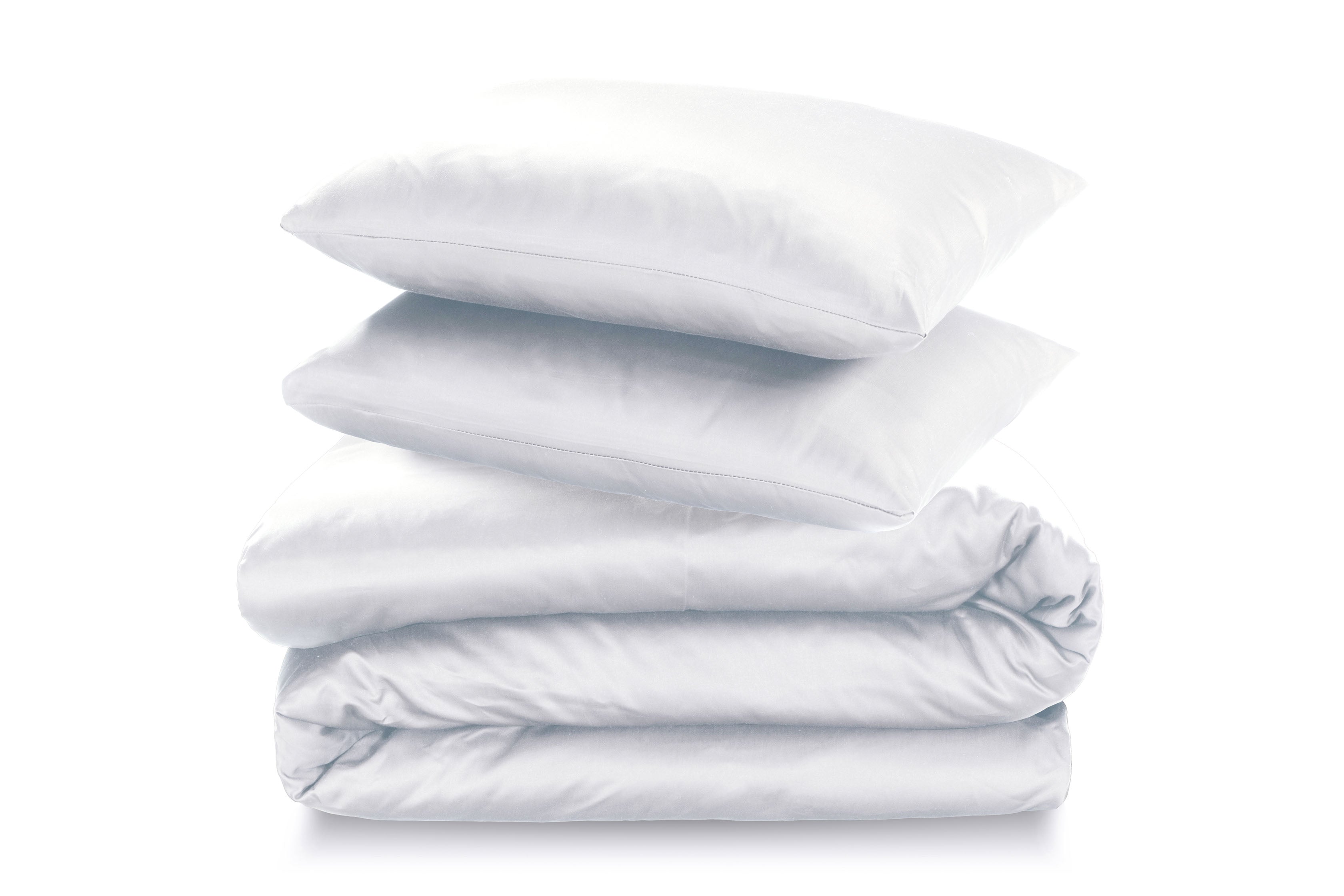 WHITE SOLID - QUILT COVER SET - DAHOME TEXTILES